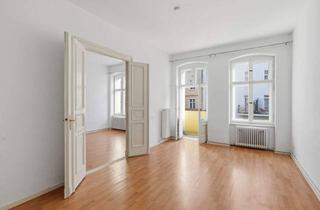 Wohnung kaufen in 10553 Berlin, Berlin - Charmante 2-Zimmer-Altbauwohnung mit Balkon und hochwertiger Einbauküche