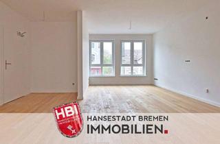Wohnung kaufen in 28219 Bremen, Bremen - Walle Neubau Traumhafte 3-Zimmer-Wohnung mit großem Sonnenbalkon