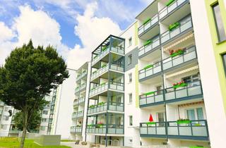 Wohnung mieten in Theodor-Körner-Straße 94, 04808 Wurzen, 2Raumwohnung mit toller Aussicht und 2 Balkonen im Erstbezug.