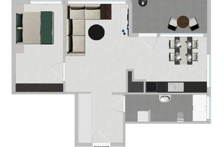 Wohnung mieten in 75365 Calw, Kernsanierte 2-Zimmer-Wohnung mit neuer Küche und Balkon