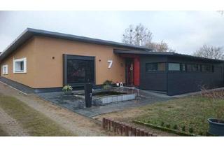 Haus kaufen in Peetscher, 17252 Mirow, provisionsfreies modernes Architektenhaus barrierefrei mit Wärmepumpe, Fußbodenheizung und Kamin