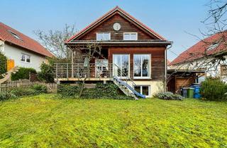 Haus kaufen in 64354 Reinheim, Wohnen mit Wohlfühlcharakter: Ein Holzhaus, das Wärme, Behaglichkeit und Ruhe perfekt vereint!