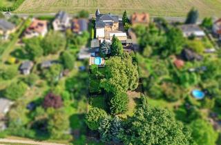 Villa kaufen in 01445 Radebeul, Privates Refugium in Radebeul! Villa mit Park, Pool & zeitloser Eleganz! Provisionsfrei!