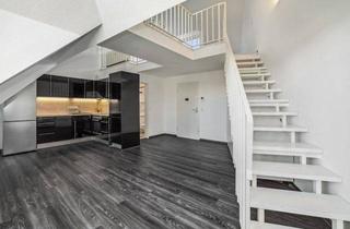 Wohnung mieten in 63150 Heusenstamm, Elegantes Studio-Apartment auf zwei Ebenen - mit Einbauküche und Dachterrasse