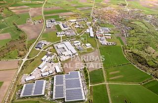 Gewerbeimmobilie mieten in 91593 Burgbernheim, 5 Minuten auf die A7 - Großzügige WGK-Logistikflächen mit 12 m UKB