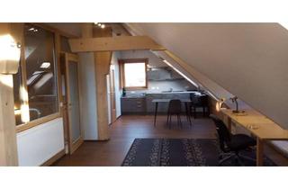 Immobilie mieten in 78736 Epfendorf, Möbilierte 1 Zimmer Dachgeschosswohnung. Warm inkl. Strom und Internet