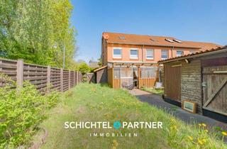 Haus kaufen in 28779 Bremen, Lüssum-Bockhorn | Geräumiges Reihenendhaus mit herrlichem Kamin & Carport