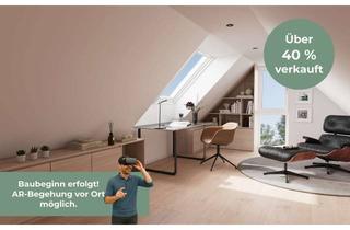 Wohnung kaufen in 81249 Aubing-Lochhausen-Langwied, QQI: Dachgeschoss-Neubau-Highlight: 3-Zimmer-Wohnung mit flexiblem Dachstudio und drei Balkonen