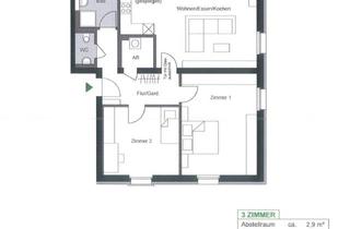 Wohnung mieten in 63457 Hanau, Moderne 3-Zimmer Wohnung mit EBK & Balkon in Pioneer Park Hanau