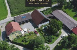 Bauernhaus kaufen in 94081 Fürstenzell, Wohnen und Gewerbe XXL: Hofstelle mit saniertem Bauernhaus und großer Halle in Alleinlage!