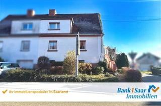 Doppelhaushälfte kaufen in 66636 Tholey, Nach eigenen Vorstellungen modernisieren - Charmantes 1-FH mit Garage & Garten in Tholey