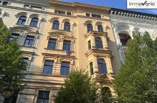 Wohnung mieten in Liebigstrasse 9a, 39104 Magdeburg, Wunderschön Altbauwohnung mit viel Stuck, Parkett, Bad mit Wanne & Dusche, Gäste-WC und 2 Balkonen