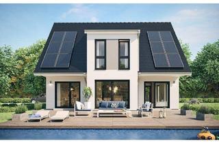 Einfamilienhaus kaufen in 04567 Kitzscher, Kitzscher / Thierbach - Nachhaltig ins Eigenheim - EH 40 ScanHaus mit PV in Thierbach