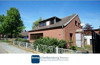 Einfamilienhaus kaufen in 28719 Bremen, Bremen - Einfamilienhaus mit viel Nutzfläche und zwei Garage