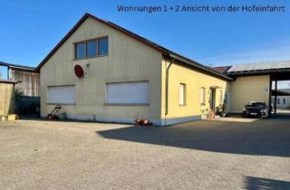 Wohnung kaufen in 97353 Wiesentheid, Wiesentheid - 115qm vier-Zimmer Wohnung mit Garten und Stellplatz zu verkaufen