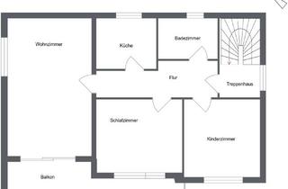 Wohnung mieten in 32339 Espelkamp, Schöne 3-Zimmer Wohnung mit Balkon in Espelkamp