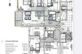 Wohnung mieten in Johann-Strauß-Straße 25, 86368 Gersthofen, Geräumige 4-Zimmer-Wohnung in Gersthofen