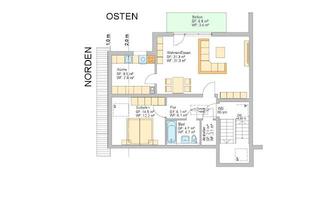 Wohnung mieten in 68753 Waghäusel, 2-Zimmer Dachgeschosswohnung in Waghäusel mit Balkon