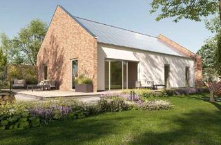 Haus kaufen in 27574 Geestemünde, Charakterstark und effizient: Der Bungalow mit Klinkergiebel und vollflächiger PV-Anlage