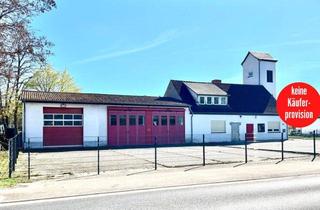 Haus kaufen in 17321 Löcknitz, HORN IMMOBILIEN ++ Wohn- und Geschäftshaus in Löcknitz, direkt an der B104