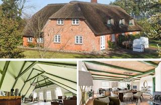 Haus mieten in 25924 Emmelsbüll-Horsbüll, Sie suchen das besondere? Vor den Toren von SYLT. Exklusives Einfamilienhaus unter Reet in TOP-Lage.