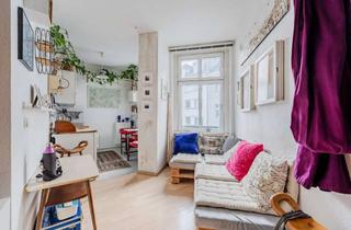 Wohnung kaufen in 12049 Neukölln, Helles Studio-Apartment mit Berliner Zimmer – Schillerkiez!! FREI