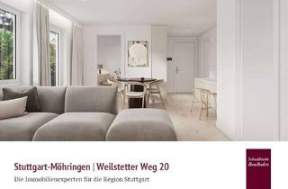 Wohnung kaufen in Weilstetter Weg 20, 70565 Möhringen, Premium-renoviert: 3-Zi.-EG (62 m²) mit Echtholzparkett, Wohnküche, Wellnessbad & Terrasse