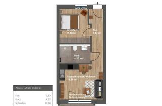 Wohnung kaufen in An Der Leitn 29, 92339 Beilngries, Arzbergdomizil: Neubau 2-Zimmer-Erdgeschoss-Wohnung in Waldrandlage von Beilngries (provisonsfrei)
