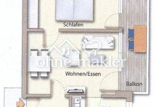 Wohnung mieten in 81243 München, Nach Modernisierung: Helle, ruhige 2 Zi-Whg. mit Balkon, EBK und WaMa für Singles od. Paare
