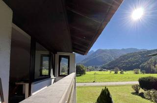 Wohnung kaufen in 83259 Schleching, Traum 2-Zi-FeWo mit Balkon direkt in den Alpen im wunderschönen Bergsteigerort Schleching