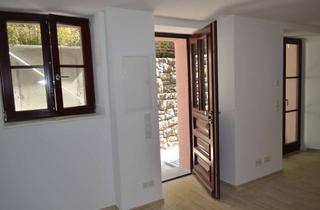 Wohnung mieten in 60487 Bockenheim, Stilvolle 1-Zimmer-Souterrainwohnung mit eigenem Eingang, Terrasse & EBK in Bestlage von Bockenheim