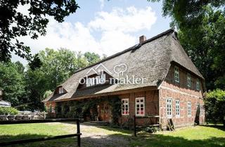 Haus kaufen in 29640 Schneverdingen, Idyllischer Reetdachreiterhof mit Gästezimmern und Apartments, vielseitigen Nutzungsmöglichkeiten