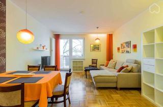 Immobilie mieten in Schwäbische Straße, 10781 Schöneberg, charmante, helle und ruhige, voll möbilierte 3-Zimmer-Wohnung mit Balkon in TOP-Lage (City-West, ...