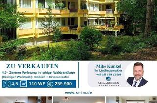 Wohnung kaufen in 75239 Eisingen, Eisingen - Wohnen im Grünen ! Familienfreundliche und großzügige Wohnung, zentral im Waldpark