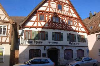 Haus kaufen in 73349 Wiesensteig, Wiesensteig - Historisches GebäudeWohnhaus (Wohngebäude mit ehem. Metzgerei)