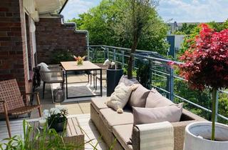 Penthouse mieten in Appener Weg, 20251 Eppendorf, Penthouse-Wohnung in Hamburg-Eppendorf | 2 Zimmer | große Dachterrasse | Stellplatz | teilmöbliert