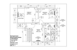 Wohnung mieten in 31785 Hameln, Helle 3-Zimmer Dachgeschosswohnung in Hameln zum 01.03.2026 zu vermieten