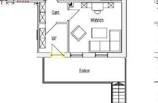 Wohnung mieten in 92421 Schwandorf, Vollständig renovierte Wohnung mit zwei Zimmern und Balkon in Schwandorf