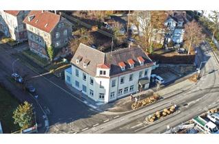 Anlageobjekt in 88326 Aulendorf, Wohn- und Geschäftshaus mit Gewerbe im EG und zwei großzügigen Wohnungen in Bahnhofsnähe