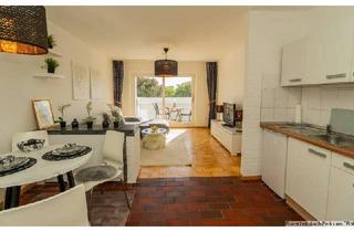 Immobilie mieten in 41460 Neuss, Schöne 2-Zimmer-Wohnung mit Balkon in Neuss, Parkettboden, komplettes Inventar