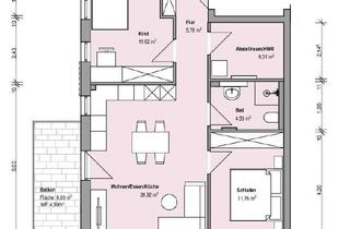 Wohnung mieten in Martha-Mccarthy-Straße 44, 74564 Crailsheim, Mietwohnung - 3,5-Zimmer-Neubau - Balkon & Carport - Crailsheim
