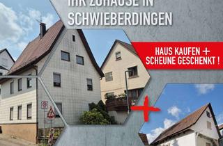Mehrfamilienhaus kaufen in Christofstr., 71701 Schwieberdingen, Mehrfamilienhaus in Schwieberdingen / HAUS KAUFEN + SCHEUNE GESCHENKT! !