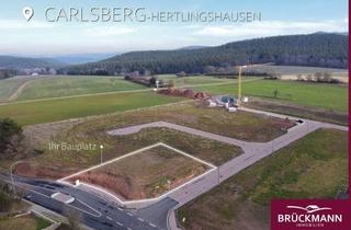 Grundstück zu kaufen in Am Ringelsberg 750, 67316 Carlsberg, Schönes, erschlossenes Baugrundstück (687 m²) im Neubaugebiet "Am Ringelsberg" Hertlingshausen!