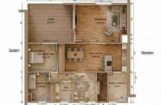 Wohnung kaufen in 77716 Haslach, Haslach im Kinzigtal - Neubaugleiche 3 Zimmer OG-Wohnung mit 30 m² Terrasse | Garage