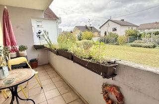 Wohnung kaufen in Beethovenstr. 13, 76669 Bad Schönborn, Helle und gepflegte 1,5-Zi-Wohnung im Erdgeschoß mit großem Sonnenbalkon und Tiefgaragenstellplatz