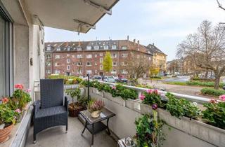 Wohnung kaufen in 40227 Oberbilk, Helle 3-Zimmer-Wohnung mit Balkon in beliebter Lage von Oberbilk