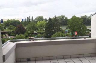 Wohnung mieten in Im Niederfeld 15, 65462 Ginsheim-Gustavsburg, 3-Zimmer Traumwohnung mit Mainblick, Dachterrasse, EBK, Tageslichtbad, Garage und Außenstellplatz