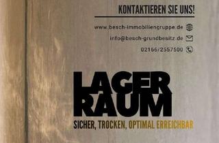 Lager mieten in 41061 Mönchengladbach, Sichere Lagerräume, bis zu 3,6m Raumhöhe, zu vermieten!