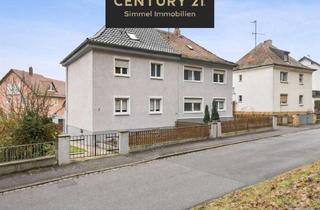 Doppelhaushälfte kaufen in 92421 Schwandorf, Ruhig gelegene Doppelhaushälfte mit ausgebautem Dachraum und Garten