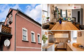 Haus kaufen in 09350 Lichtenstein, Gepflegtes Zweifamilienhaus mit Gewerbeeinheit/Büro, Balkon & Garten in Lichtenstein bei Zwickau